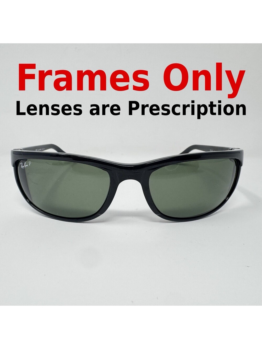 Ray-Ban RB2027 Predator 2 601/W1 Black Sunglass Frames 62-19-130 *Red Residue*
